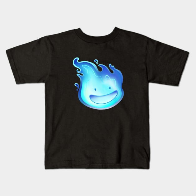 Happy Wisp Kids T-Shirt by candice-allen-art